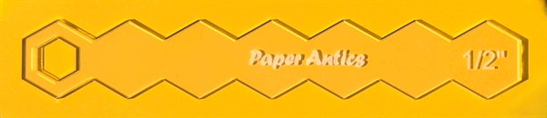 050 Hexagon EPP ruler for cutting fabric