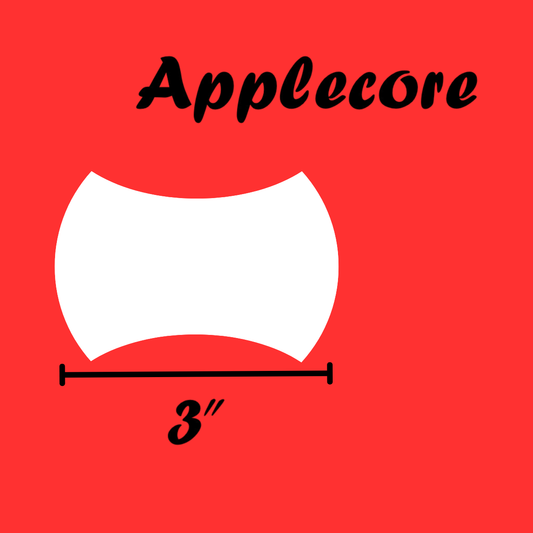 3" Applecores