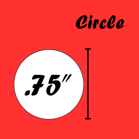 .75" Circle