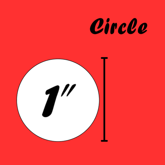 1" Circle