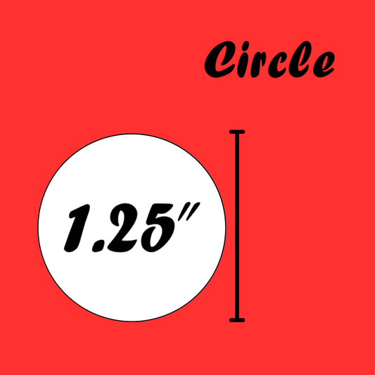 1.25" Circle