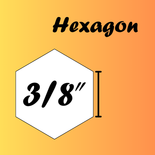 3/8" Hexagon