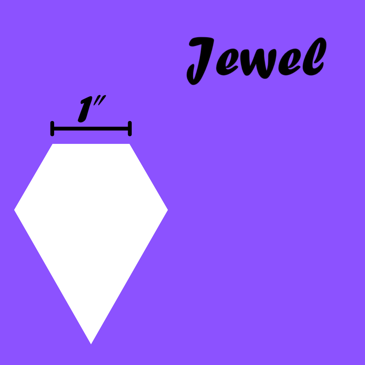 1" Jewels