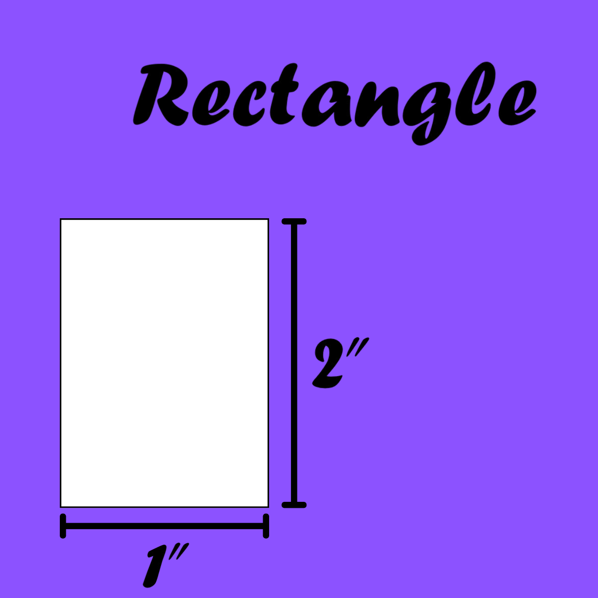 1x2" Rectangles