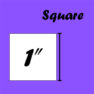 1" Squares